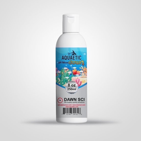 Aquaetic pH Moves Down, Lowers pH levelsof Aquarium Water 8 OZ