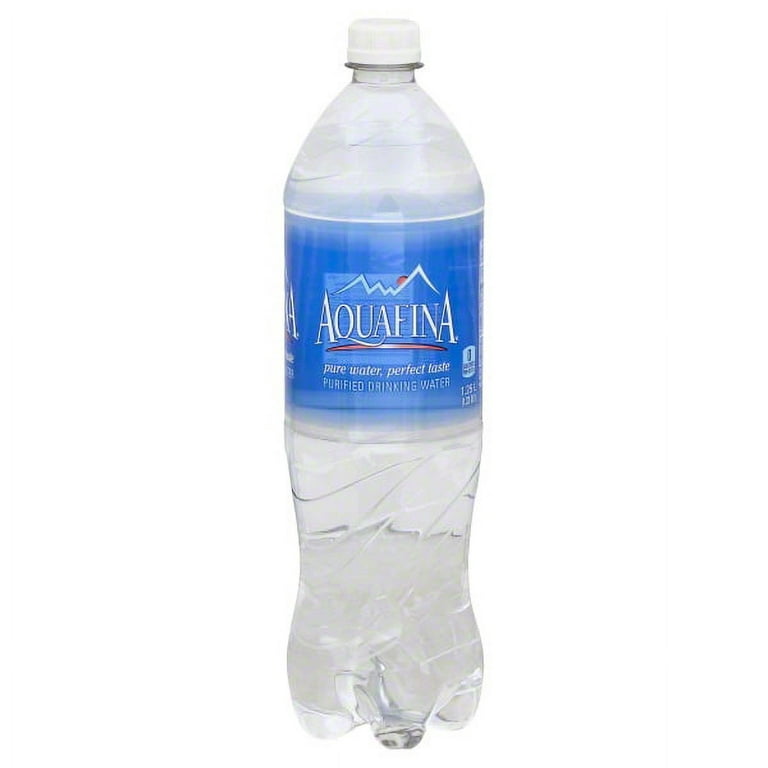 Aquafina Purified Water, 12 oz Bottled Water, 8 Count