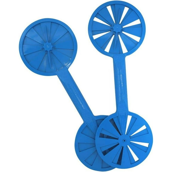 Aquaflex Adjustable Hand Paddles For Water Aerobics And Therapy, One Blue Pair With Mesh Bag