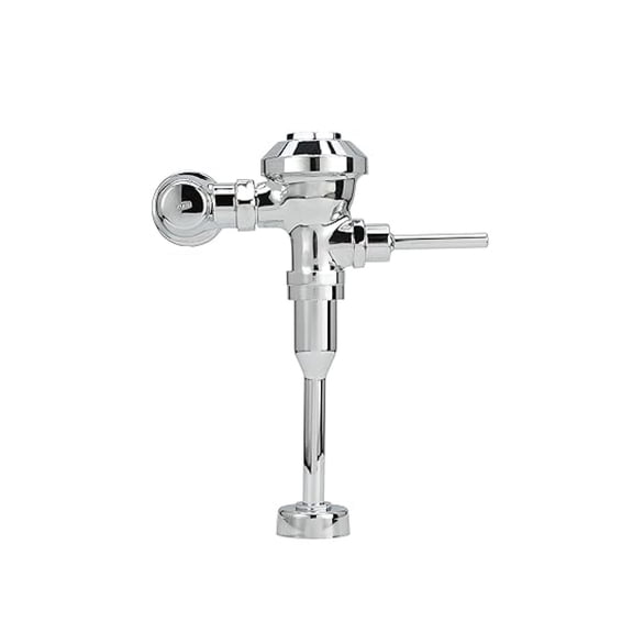 Aquaflush Urinal Flush Valve - 1.0 GPF, Manual, Exposed - Sweat Solder Kit & Cast Wall Flange - 3/4" Top Spud, 11-1/2" Rough-In