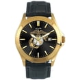 thumbnail image 1 of Aquaforce Leather Strap Metal Case Jumbo Watch with Black Dial, 1 of 1