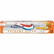 Aquafresh Extreme Clean Whitening Action Fluoride Toothpaste for Cavity Protection, pack of 6 tubes 5.6 oz each