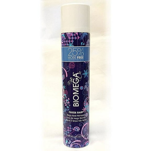 Aquage Biomega Freeze Baby Mega-Hold Hairspray 12.5 OZ