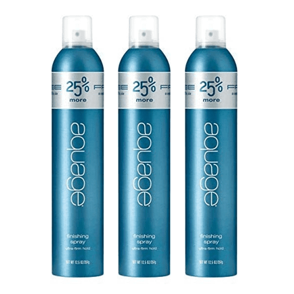 Aquage Finishing Spray Ultra-Firm Hold 12.5 Oz (Pack of 3)