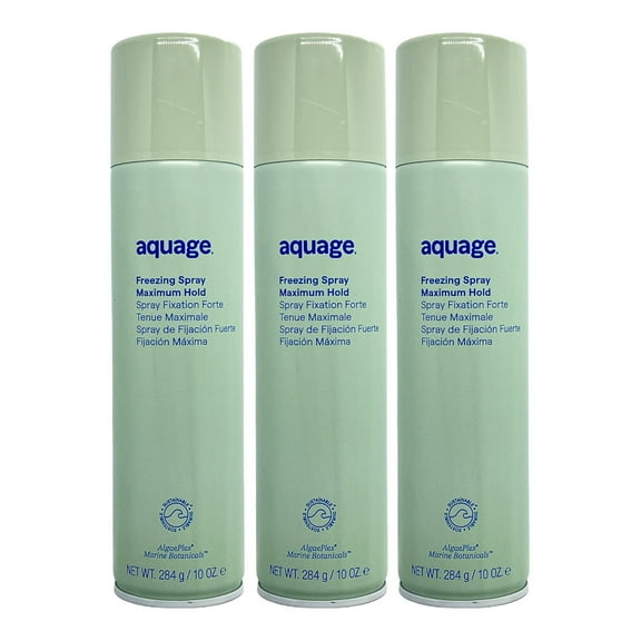 Aquage Freezing Spray Maximum Hold 10 Oz (Pack of 3)