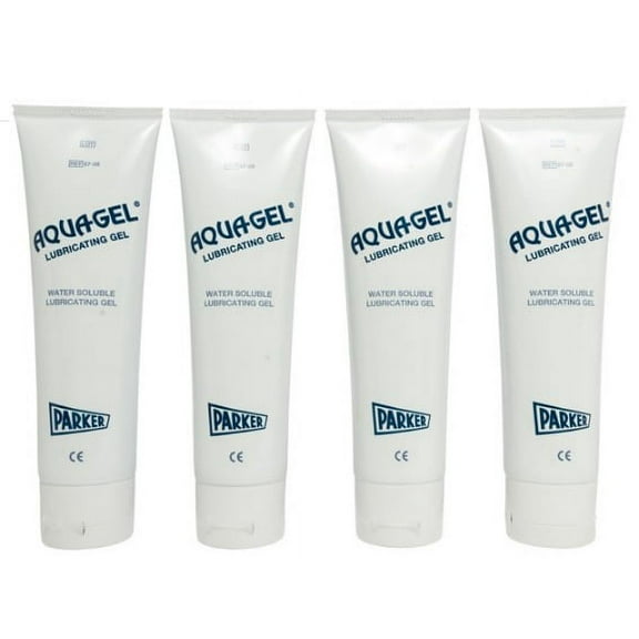 Aquagel Lubricating Gel - 5 oz Tube - Pack of 4