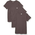 thumbnail image 1 of Aquaguard 100% Cotton Boys t-Shirts Crew Neck Short Sleeve Kids Toddler Tee - Small - Charcoal, 1 of 7