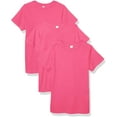 thumbnail image 1 of Aquaguard Boys 3-Pack T-Shirt Crew Neck Short Sleeve 100% Cotton Tee, Size: 4-14 - Large - Raspberry, 1 of 4