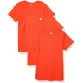 thumbnail image 1 of Aquaguard Boys 3-Pack T-Shirt Crew Neck Short Sleeve 100% Cotton Tee, Size: 4-14 - Large - Vintage Orange, 1 of 4