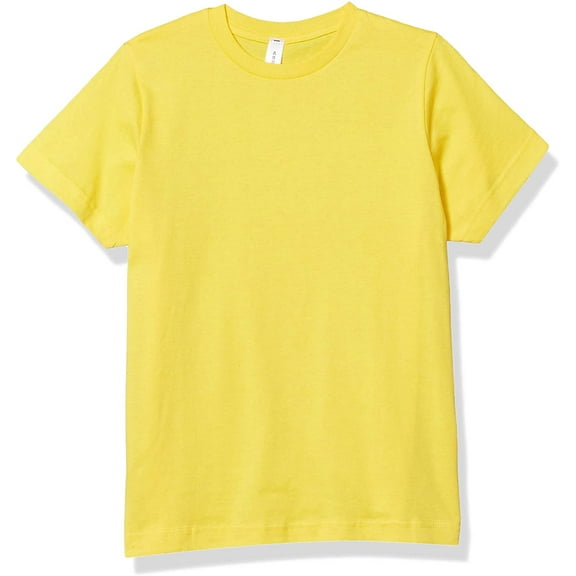 Aquaguard Boys 3-Pack T-Shirt Crew Neck Short Sleeve 100% Cotton Tee, Size: 4-14 - Large - Yellow