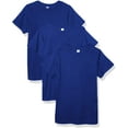 thumbnail image 1 of Aquaguard Boys 3-Pack T-Shirt Crew Neck Short Sleeve 100% Cotton Tee, Size: 4-14 - XL - Royal, 1 of 7