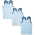 thumbnail image 1 of Aquaguard Boys' Contrast Back Tank - 3 Pack, 1 of 1