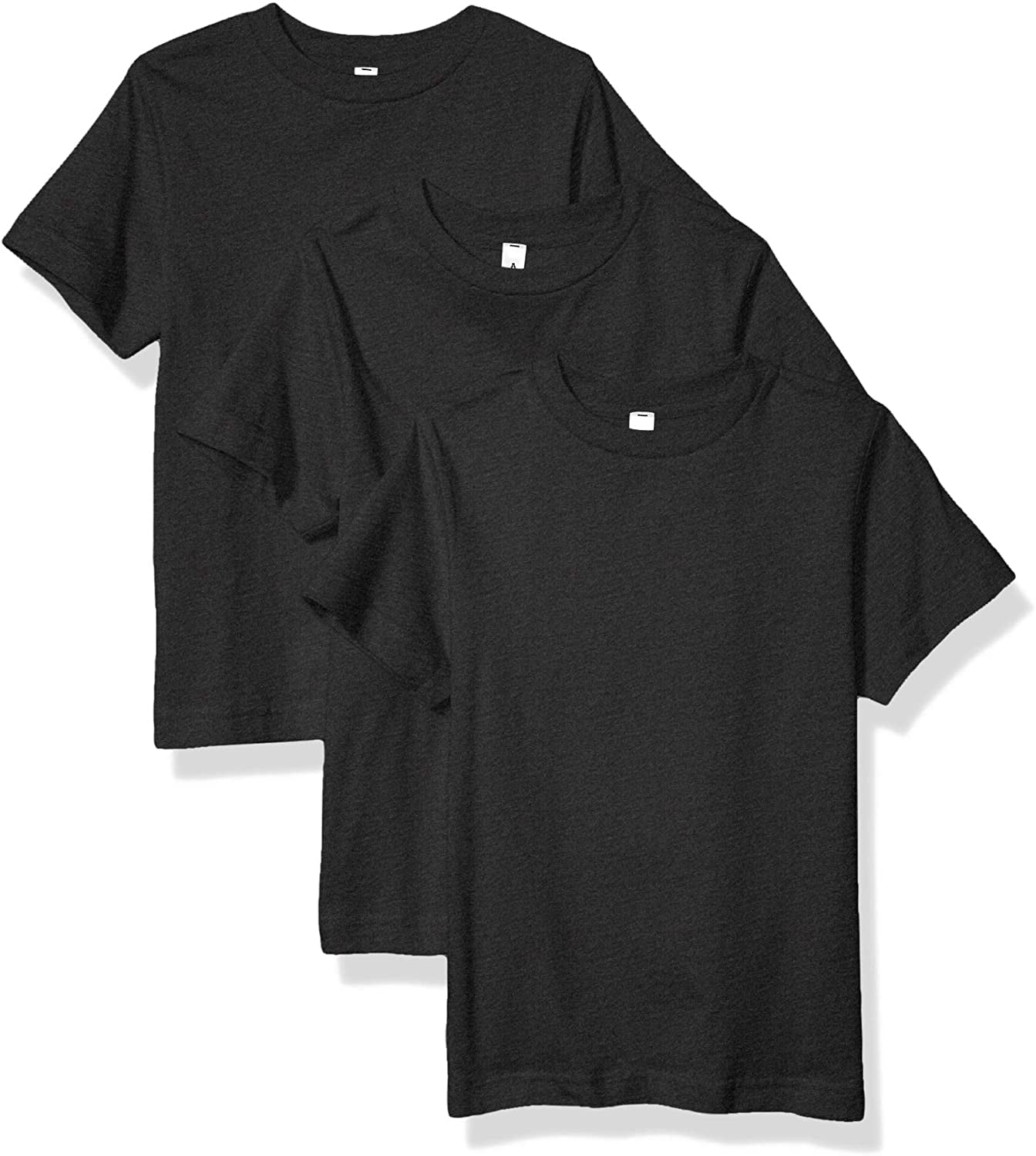 Aquaguard Boys' Heavyweight Combed Ringspun Cotton T-shirt - 3 Pack
