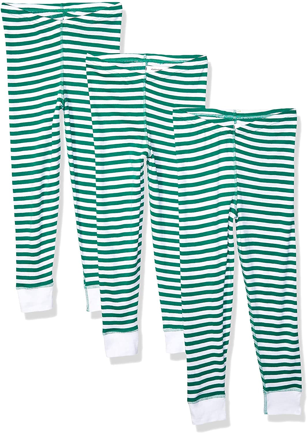 Aquaguard Girls' Baby Rib Pajama Pant (3 Pack)