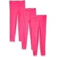 thumbnail image 1 of Aquaguard Girls' Baby Rib Pajama Pant (3 Pack), 1 of 1