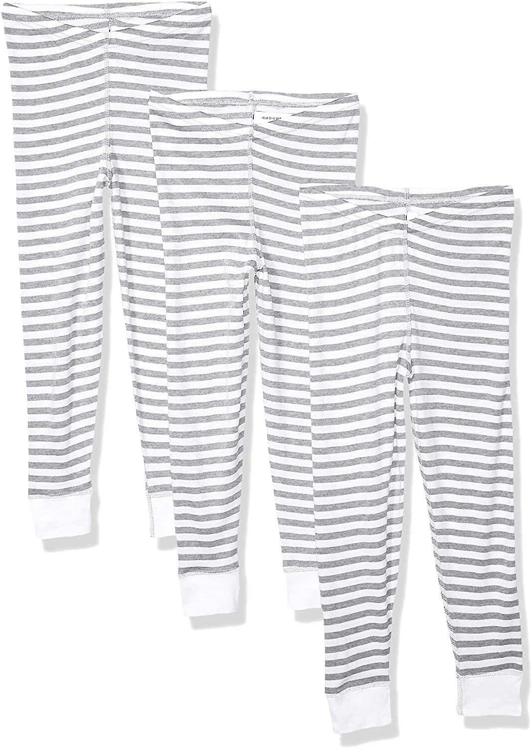 Aquaguard Girls' Baby Rib Pajama Pant (3 Pack)
