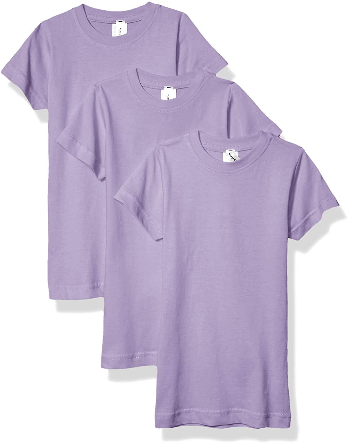 Aquaguard Girls' Sportswear Fine Jersey Longer Length T-Shirt (3 Pack)