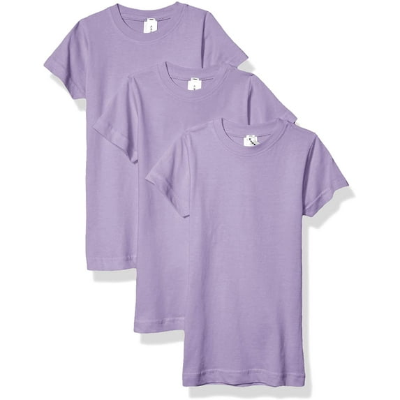 Aquaguard Girls' Sportswear Fine Jersey Longer Length T-Shirt (3 Pack)