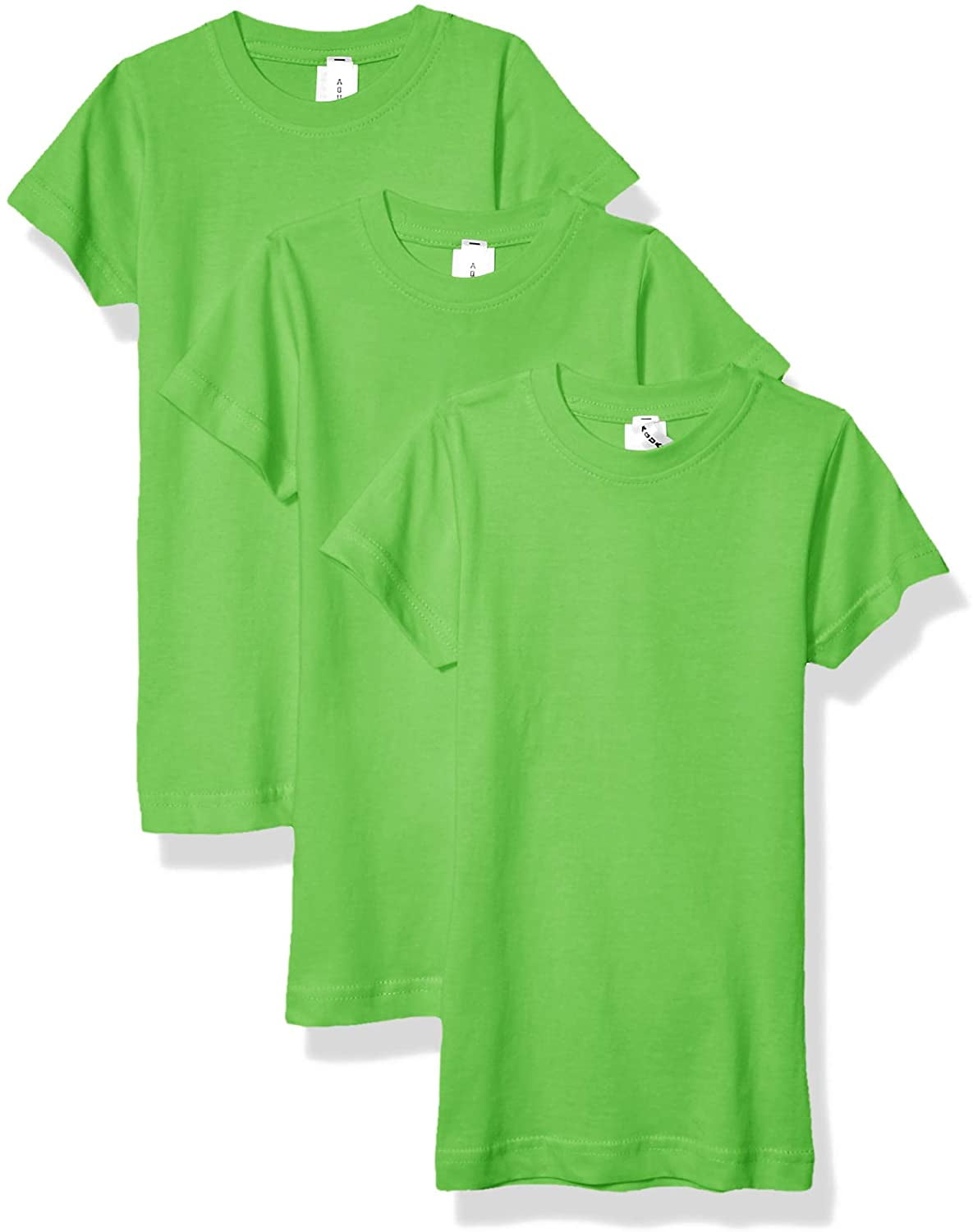 Aquaguard Girls' Sportswear Fine Jersey Longer Length T-Shirt (3 Pack)