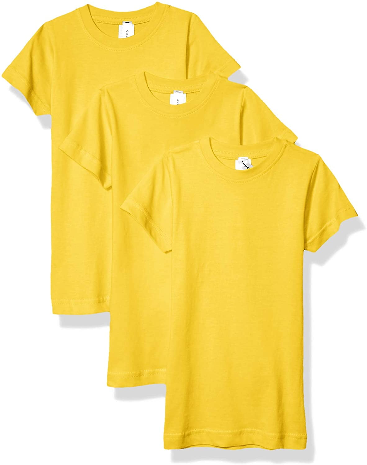 Aquaguard Girls' Sportswear Fine Jersey Longer Length T-Shirt (3 Pack)