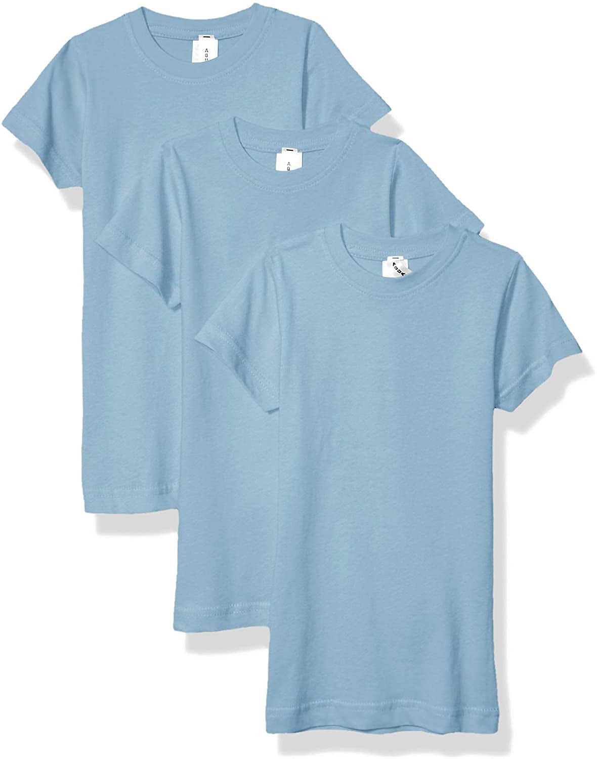 Aquaguard Girls' Sportswear Fine Jersey Longer Length T-Shirt (3 Pack)