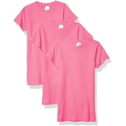 Aquaguard Girls' Sportswear Fine Jersey Longer Length T-Shirt 3 Pack