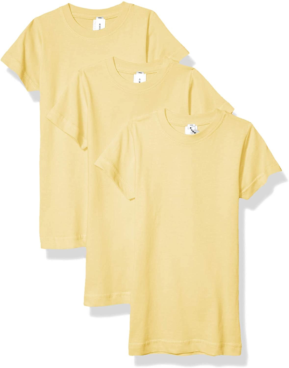 Aquaguard Girls' Sportswear Fine Jersey Longer Length T-Shirt (3 Pack)