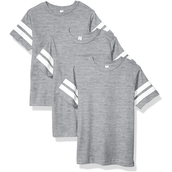 Aquaguard Girls' Youth Fine Jersey Football Tee (3 Pack)