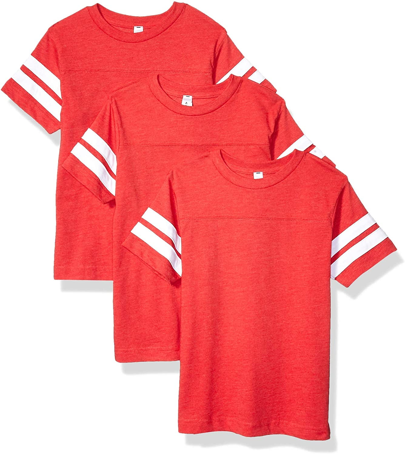 Aquaguard Girls' Youth Fine Jersey Football Tee (3 Pack)