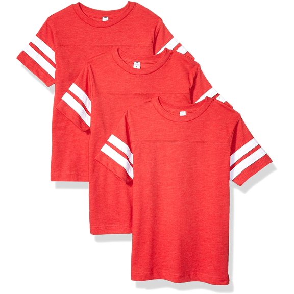 Aquaguard Girls' Youth Fine Jersey Football Tee (3 Pack)