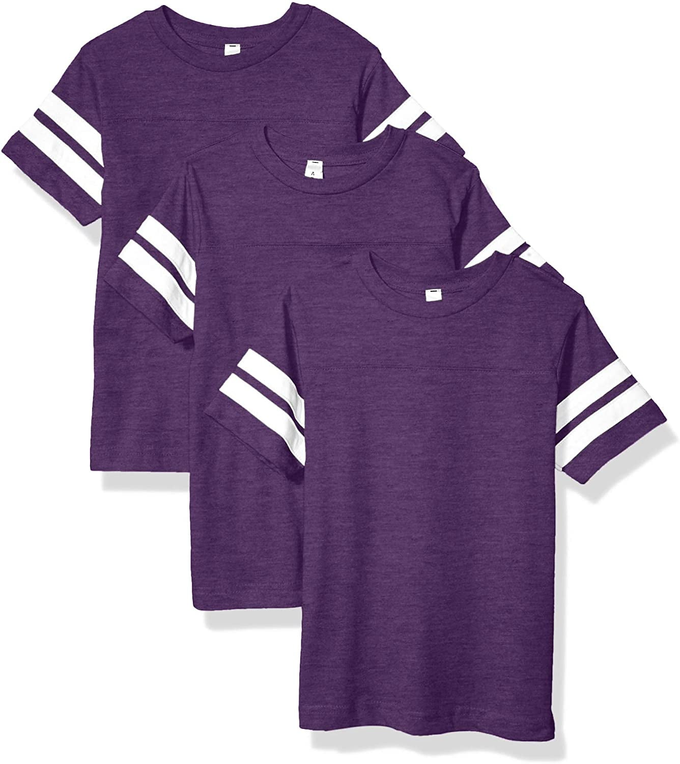 Aquaguard Girls' Youth Fine Jersey Football Tee (3 Pack)