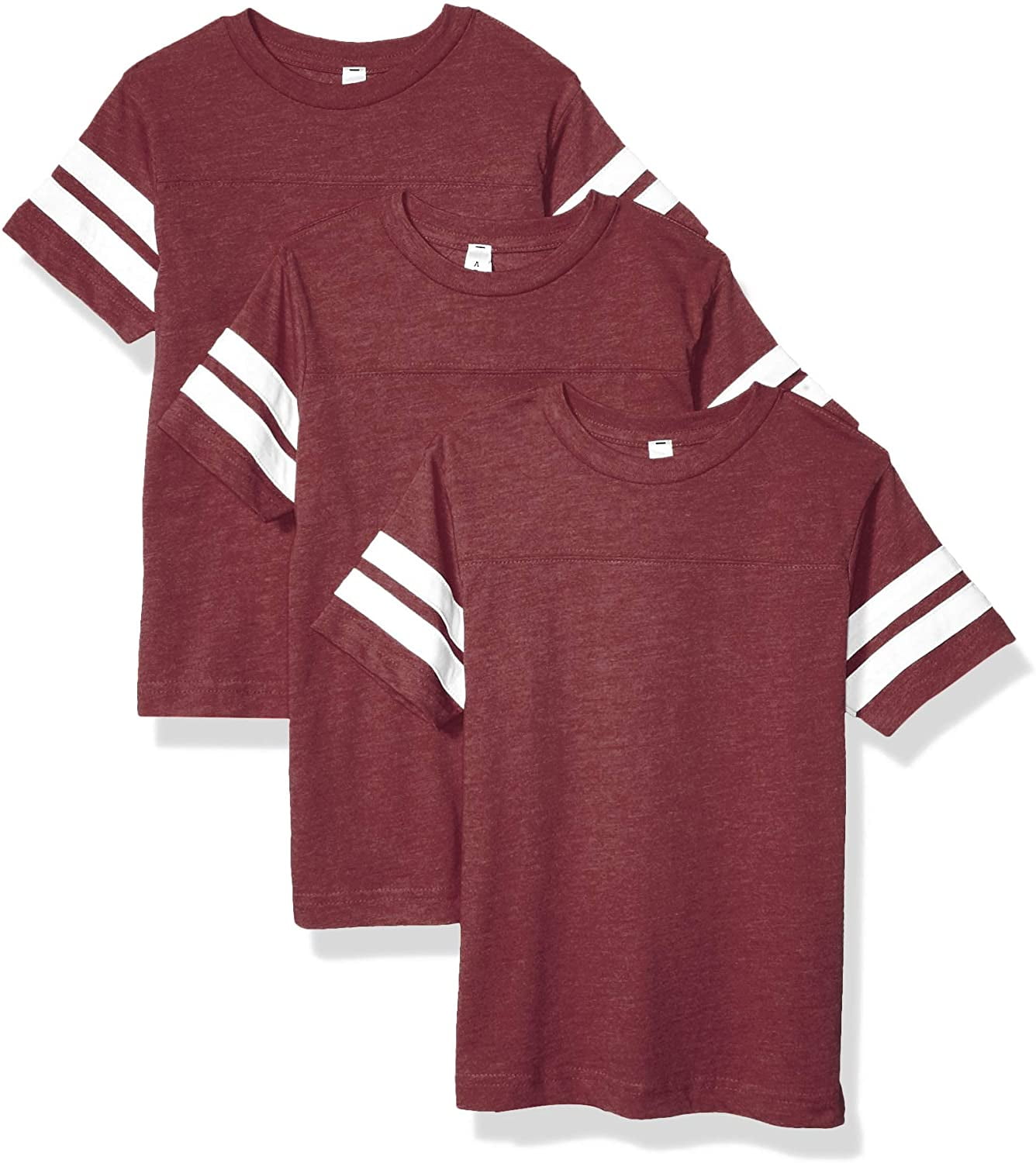 Aquaguard Girls' Youth Fine Jersey Football Tee (3 Pack)