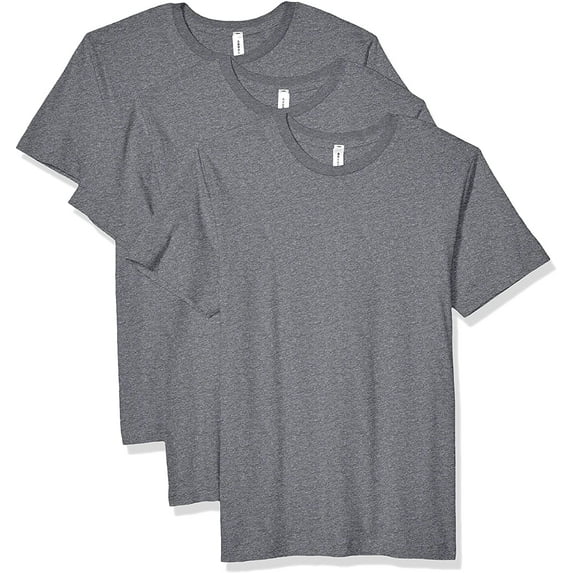 Aquaguard Men's Cotton Crewneck Heavyweight T-Shirt Shortsleeve- 3 Pack