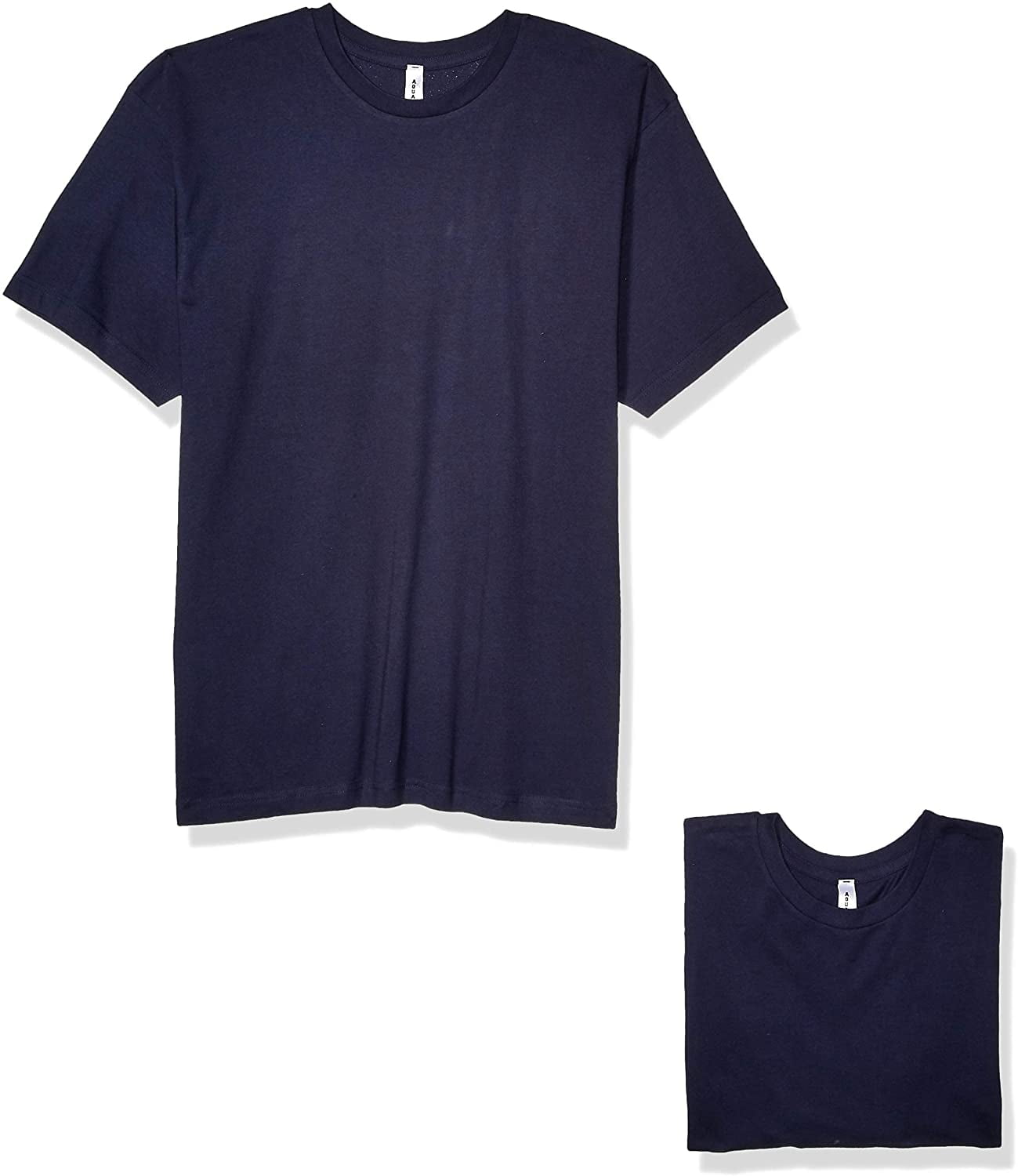 Aquaguard Men's Cotton Crewneck Heavyweight T-Shirt Shortsleeve- 3 Pack