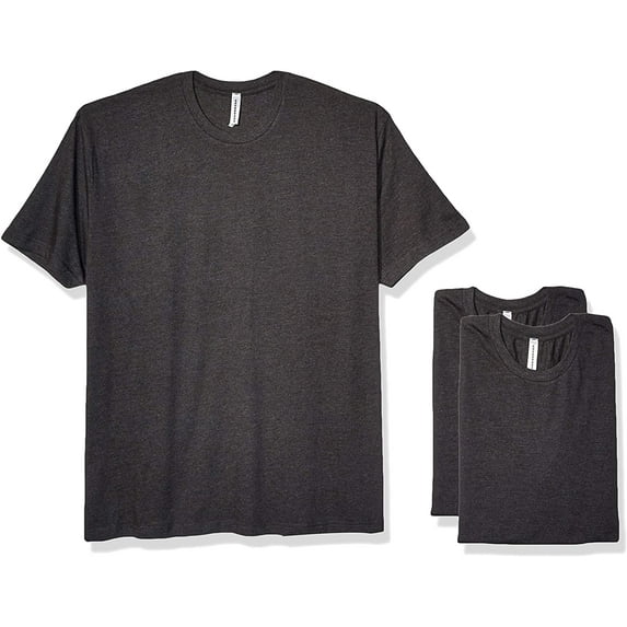 Aquaguard Men's Cotton Crewneck Heavyweight T-Shirt Shortsleeve- 3 Pack