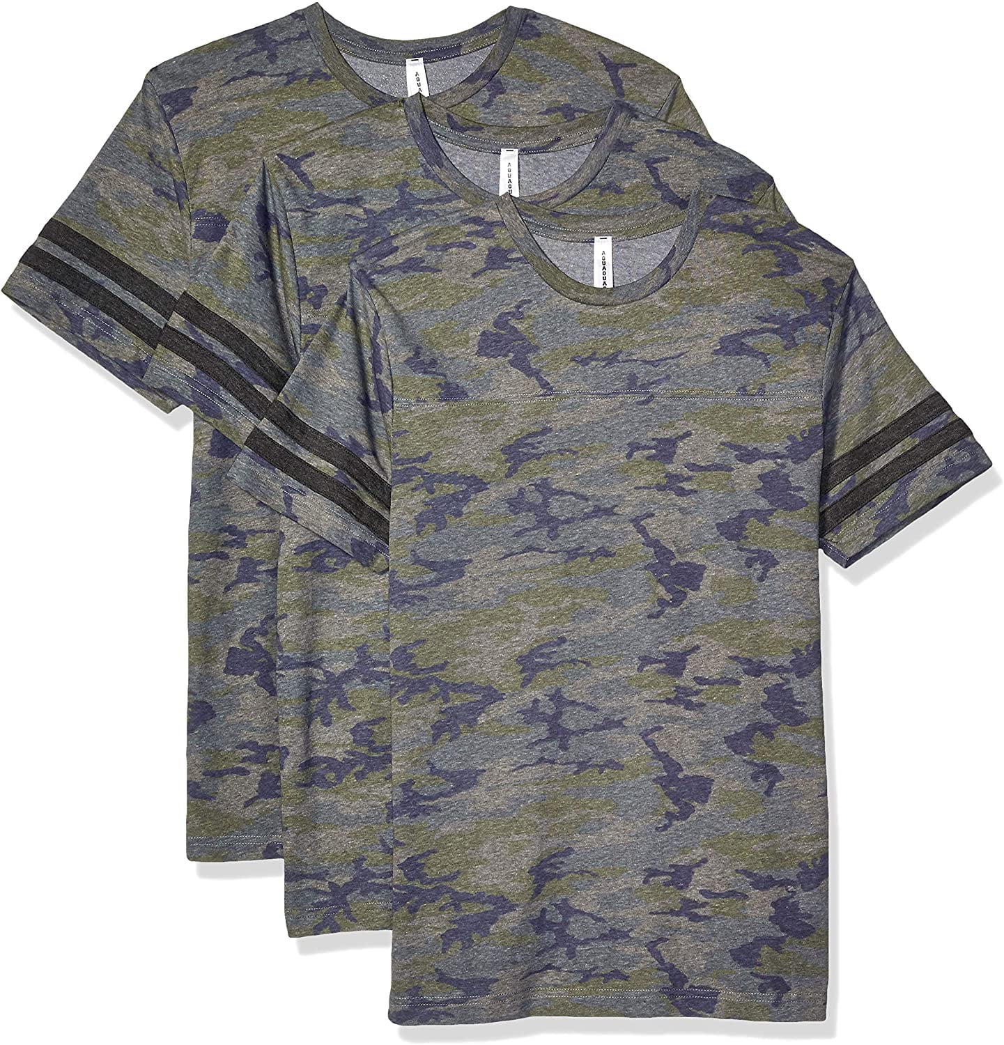 Aquaguard Men's Fine Jersey Football Tee - 3 Pack