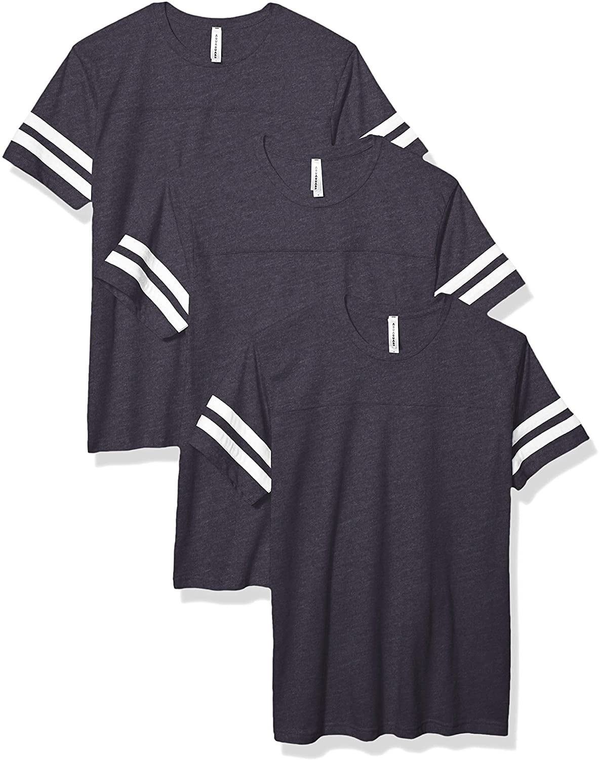 Aquaguard Men's Fine Jersey Football Tee - 3 Pack