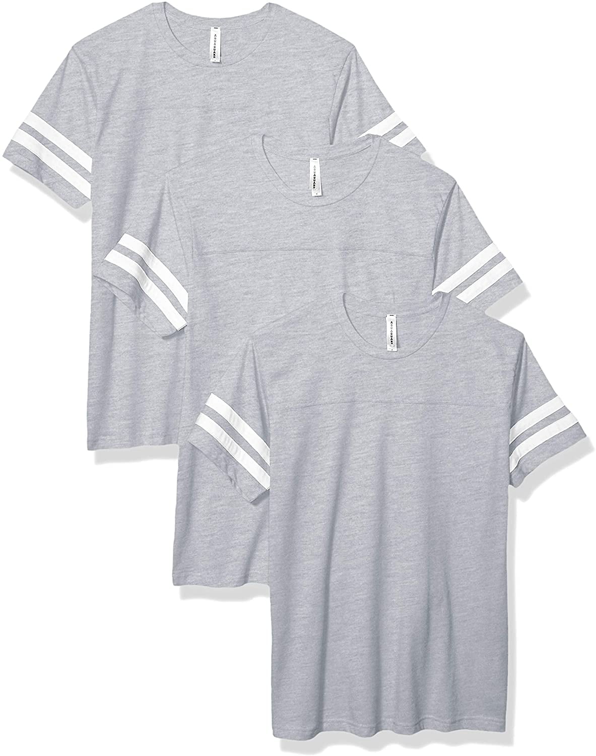 Aquaguard Men's Fine Jersey Football Tee - 3 Pack