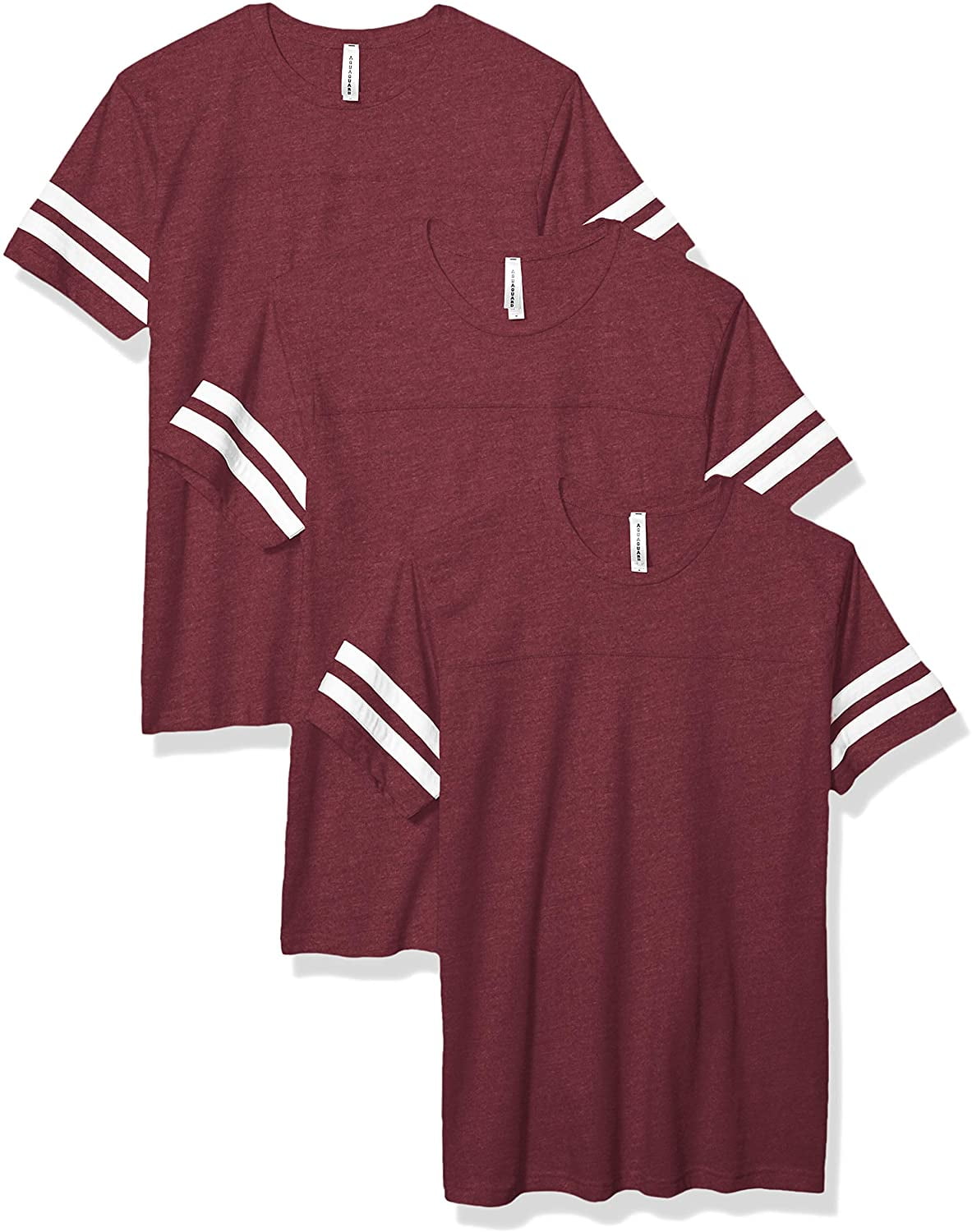 Aquaguard Men's Fine Jersey Football Tee - 3 Pack