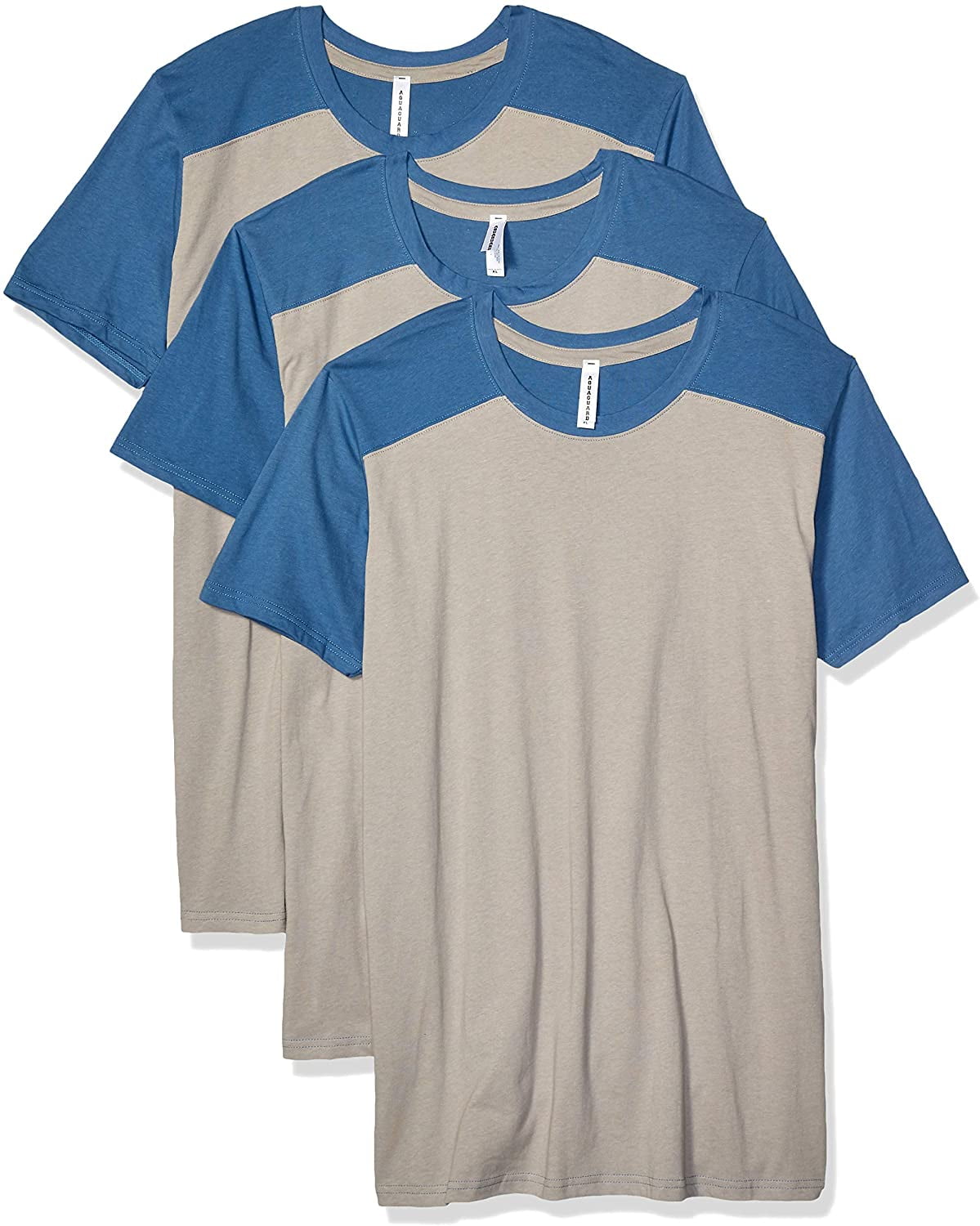 Aquaguard Men's Forward Shoulder Fine Jersey T-Shirt (3 Pack)