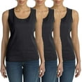 thumbnail image 1 of Aquaguard Women's Combed Ringspun Jersey Tank (3 Pack), 1 of 1