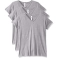 thumbnail image 1 of Aquaguard Women's Combed Ringspun V-Neck T-Shirt (3 Pack), 1 of 1
