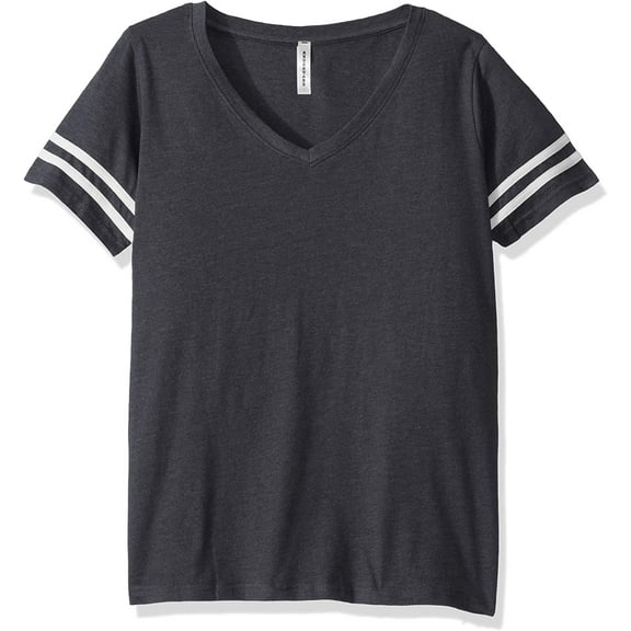 Aquaguard Women's Curvy Football Premium Jersey T-Shirt (3 Pack)