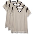 thumbnail image 1 of Aquaguard Women's Curvy Lace Up T-Shirt (3 Pack), 1 of 1