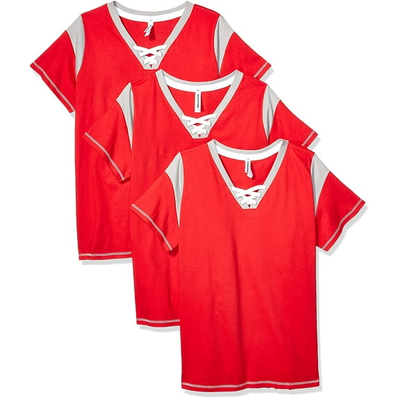 Aquaguard Women's Curvy Lace Up T-Shirt (3 Pack)