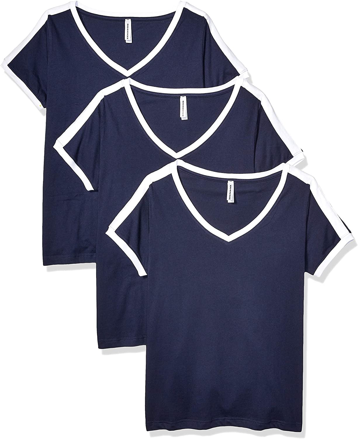 Aquaguard Women's Curvy Soccer Ringer Premium (3 Pack)