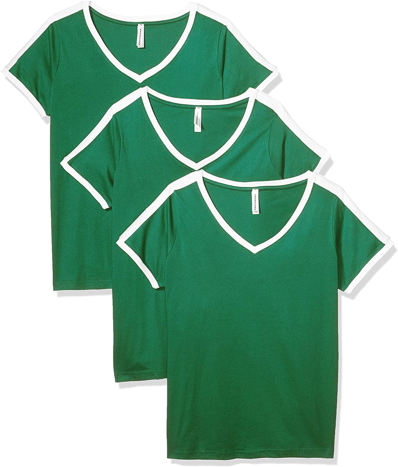 Aquaguard Women's Curvy Soccer Ringer Premium (3 Pack)
