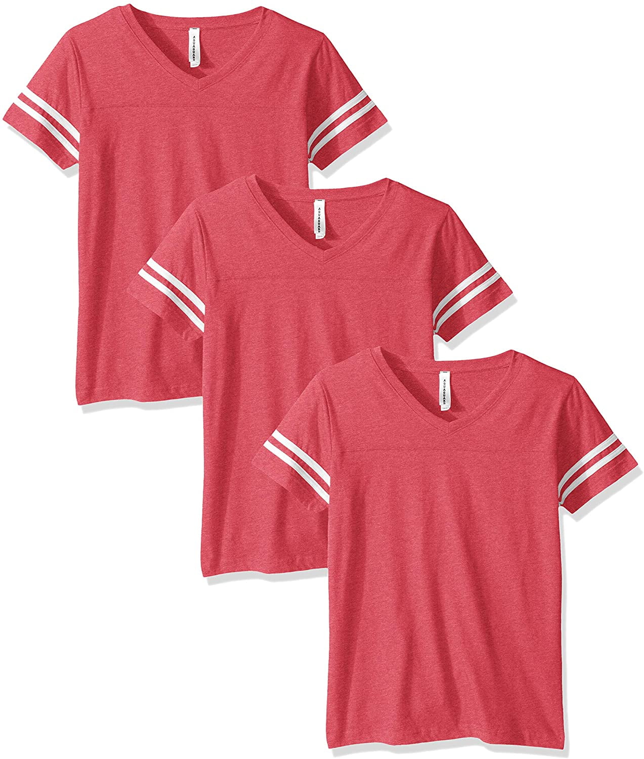 Aquaguard Women's Fine Jersey Football Tee (3 Pack)