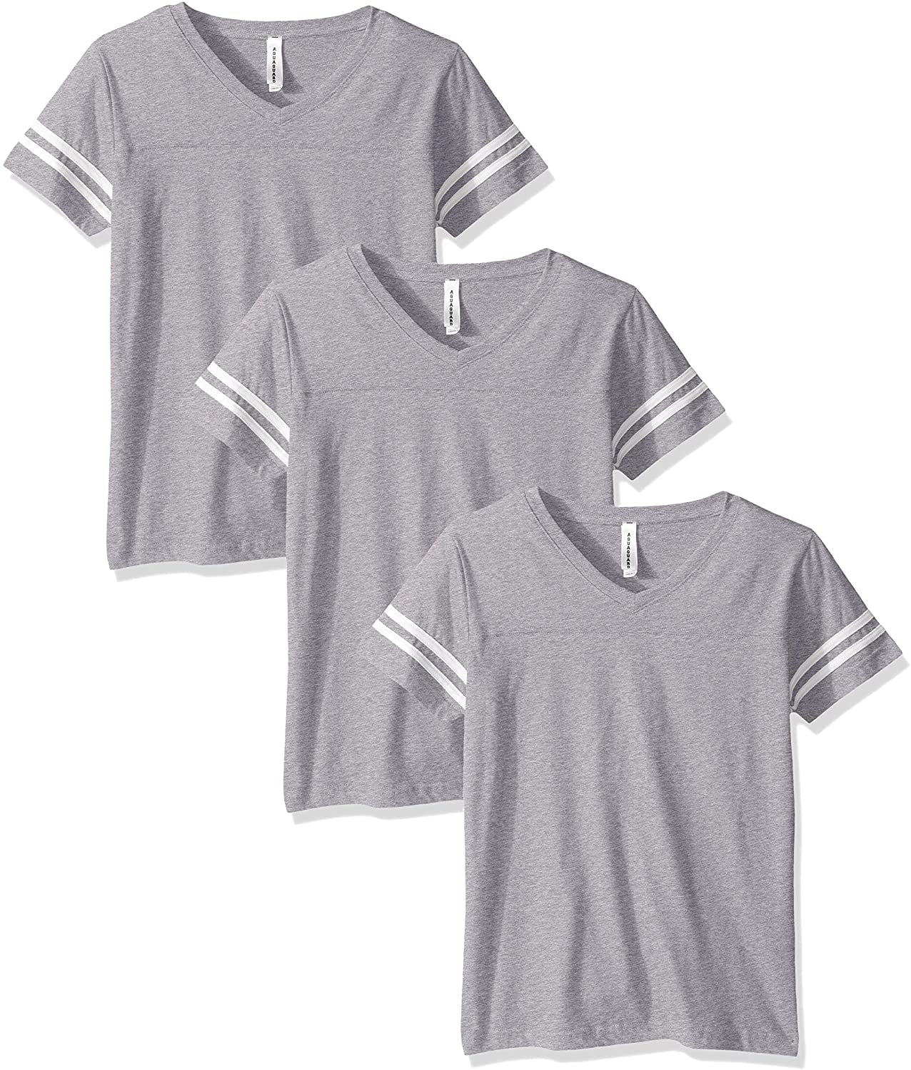 Aquaguard Women's Fine Jersey Football Tee (3 Pack)