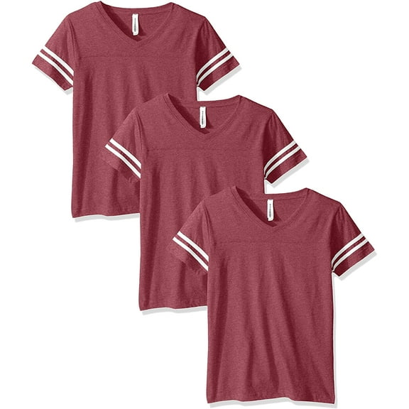 Aquaguard Women's Fine Jersey Football Tee (3 Pack)